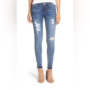 Vigoss Chelsea Deconstructed Skinny Jeans